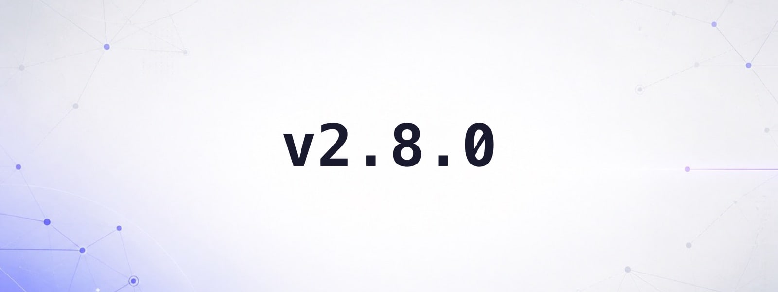 What's new in v2.8.0 — Two new index pages, one consistent footer